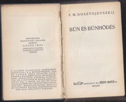 3 klf regény: Aldous Huxley-Szép új világ, Stefan Zweig-Stuart Mária és Dosztojevszkij-Bűn és bűnhőd...