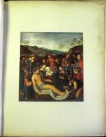 1928 Klasszikus képtár Rennaisance mesterek 60 festmény és elemző-magyarázó szövegek nagy alakú albu...