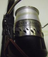 Daiwa 576M-360 (3,6m) típusú horgászbot (120g) Mitchell Avorunner 3500 orsóval, szép állapotban