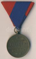 1938. "Felvidék felszabadítása - II. Rákóczi Ferenc" Br emlékmedál mellszalaggal T:2+