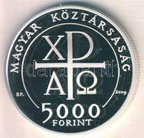 2009. 5000Ft "Kálvin János" Ag T:PP Tanúsítvánnyal!