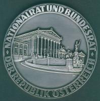 Ausztriaa DN "Nationalrat und Bundesrat" ffém emlékérem eredeti díszdobozban T:1