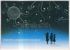 2005. 50Ft "Nemzetközi Gyermekmentő Szolgálat" elsőnapi veret számozott emléklapon T:1