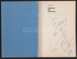 Uri Geller: Görbüljek, ha nem igaz, Dedikált, Bp.,  1990, Héttér