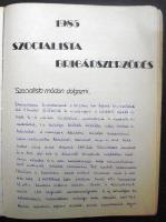 1983-1985 Műszaki ifjúsági szocialista brigád napló