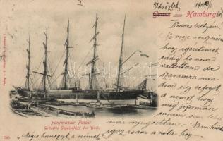 Five-masted ship Potosi