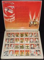 1969 Gagarin ürrepülése és élete 20 darabos eredeti gyűjtői gyufásdoboz sorozat / Gagarin original unused set of 20 matches