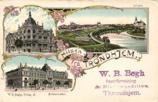 1898 Trondhjem litho