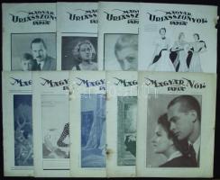 kb 20 darabos vegyes okmány és nyomtatvány hagyaték, okmánybélyeges iratokkal és Magyar Nők Lapja 6 ...