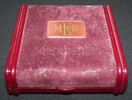 1999. "MKB-Boldog Milleniumot!-Búcsú a kilencszázas évektől" Ag emlékérem eredeti díszdobo...