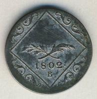 Ausztria/magyar verdejel 1802B 7Kr Ag I.Ferenc T: