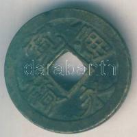 Japán 1736-1818. Mon "Kan-Ei / Tsu-Ho" (25mm/4.08g) T:2 ly.