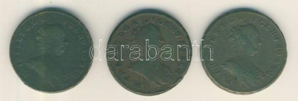 1763-1765PH-KM Poltura (3x) "M. Terézia" T:2/3