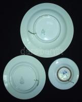 Egy doboz vegyes kerámia és porcelán tétel