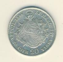 1848KB 20kr Ag "I. Ferdinánd" T:2/2-