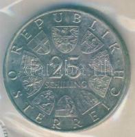 Ausztria 1971. 25Sch Ag "200 éves a Bécsi Börze" T:1-