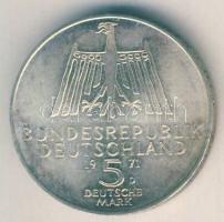 NSZK 1971D 5M Ag "Dürer" T:2+