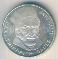 NSZK 1977J 5M Ag "Carl Friedrich Gauss" T:P