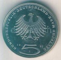 NSZK 1981J 5M "Lessing" T:PP