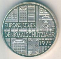 NSZK 1975F 5M Ag "Műemlékvédelem" T:PP