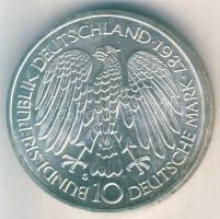 NSZK 1987G 10M Ag "Európai Közösség" T:BU