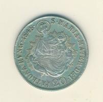 1848B 20Kr Ag "I. Ferdinánd" T:2-/3+