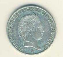 1847B 20Kr Ag "I. Ferdinánd" T:2-/3+
