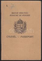 1931 Puhafedeles magyar útlevél  / Hungarian passport