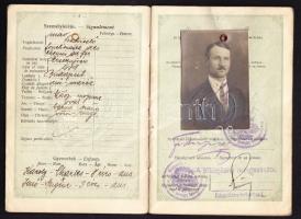 1923 Puhafedeles magyar útlevél  / Hungarian passport