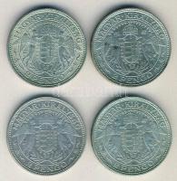 1938. 2P (4x) Ag "Madonna" T:2,3