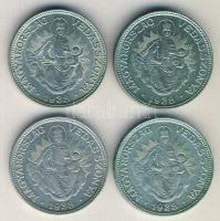 1938. 2P (4x) Ag "Madonna" T:2,3