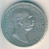 Ausztria 1908. 5K Ag "Jubileum" T:3