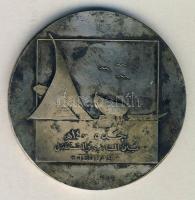 Szaud-Arábia: Jeddah ffém plakett / Saudi-Arabia Jeddah metal plaque d: 6 cm