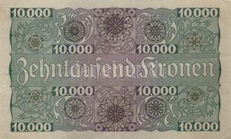 Ausztria 1924. 10.000K T:II