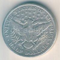 USA 1902. 1/2$ Ag "Barber" T:3
