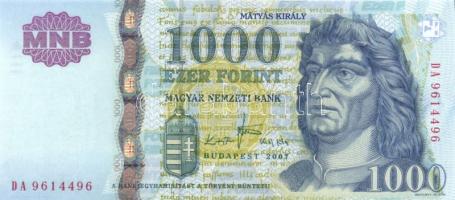 2007. 1000Ft "DA" T:I