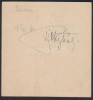 Olvashatatlan jelzéssel: Endrő Margit erotikus ex librise. Linómetszet-papír 10x11 cm