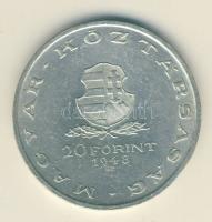 1948. 20Ft Ag "Táncsics" T:2