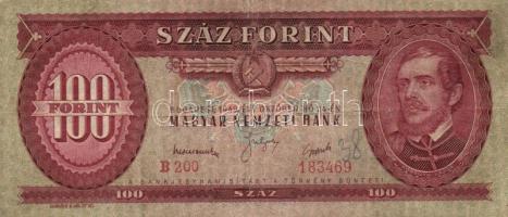 1949. 100Ft (2x) T.III+,III