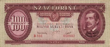 1949. 100Ft (2x) T.III+,III