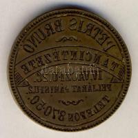 cca 1920. "Petris Bruno Táncinézete" feliratú Br mélynyomó pecsételéshez T:2