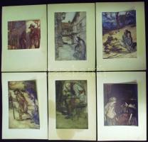 28 db Arthur Rockham illusztrácó / Arthur Rockham 18 illustrations 18x25 cm