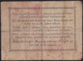 1849. 30Kr "Kincstári utalvány" T:IV