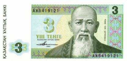 Kazahsztán 1993. 1T, 3T, 5T T:I