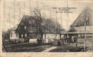 Kottershof (Doupov) Restaurant Jägerheim (fa)