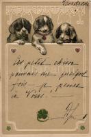 Dogs Emb. litho