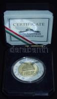 1999. 3000Ft Ag "Államalapítás 1000. évfordulója" T:PP Csak 5000db! Dísztokban, tanúsítvánnyal!