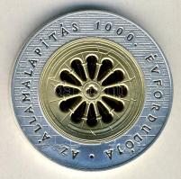 1999. 3000Ft Ag "Államalapítás 1000. évfordulója" T:PP Csak 5000db! Dísztokban, tanúsítván...