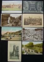 8 db háború előtti angol városképes lap / 8 English postcards