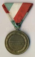 1936. Budapesti Polgári Lövész Egyesületek sport érme mellszalaggal T:2